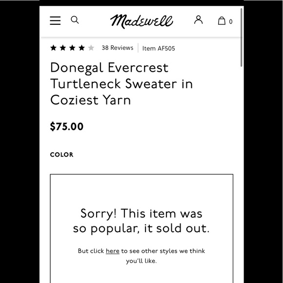 New with tags Madewell sweater size S - Picture 7 of 8